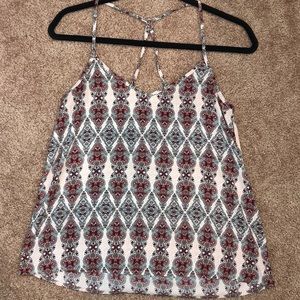 hollister patterned tank